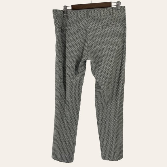 Betabrand Grey Printed Yogi Dress Pants - Picture 2 of 7